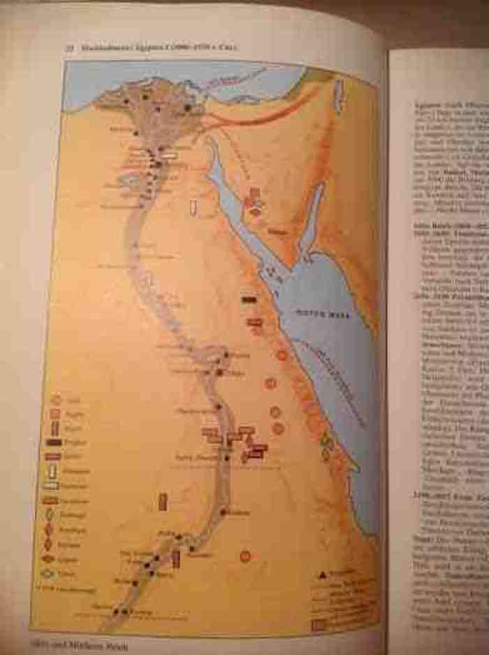 خريطة ما قبل الميلاد