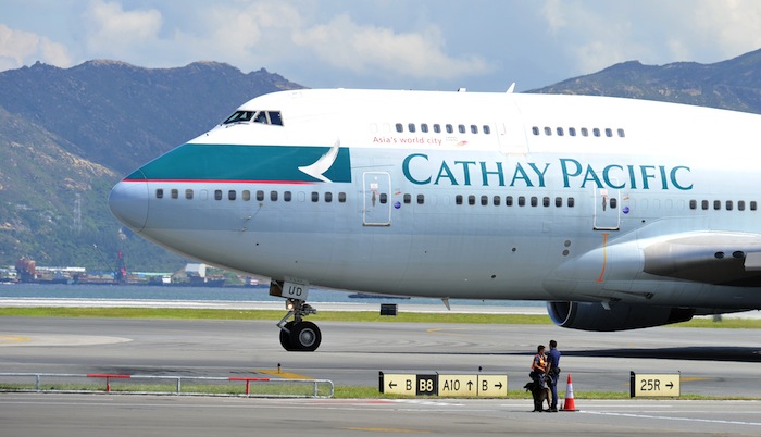 Cathay Pacific(لورينت فيافات/أ.ف.ب) 