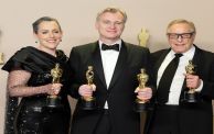  إيما توماس وكريستوفر نولان وتشارلز روفن، جائزة أفضل فيلم عن "أوبنهايمر"
