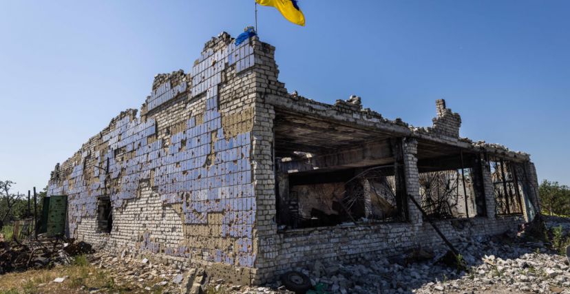 لم تحدث تغيرات كبيرة في خارطة المعارك، واعترف القادة الأوكرانيون ببطء هجومهم المضاد (GETTY)
