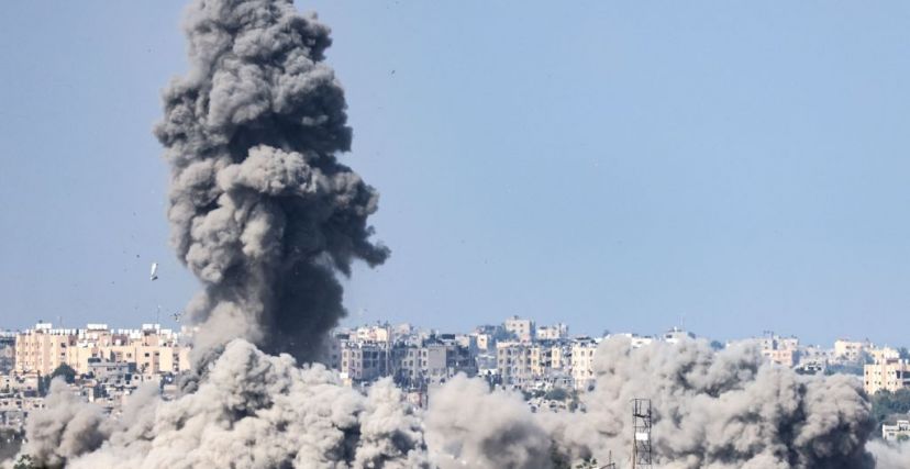 إقامة منطقة عازلة في قطاع غزة
