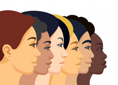 women faces of color 