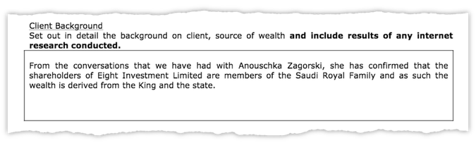 وثيقة من تسريبات برادايس تكشف أن شركة "ثمانية للاستثمار" مملوكة لأفراد من العائلة الملكية السعودية