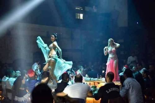 حفل راقص في دمشق القديمة (فيسبوك)