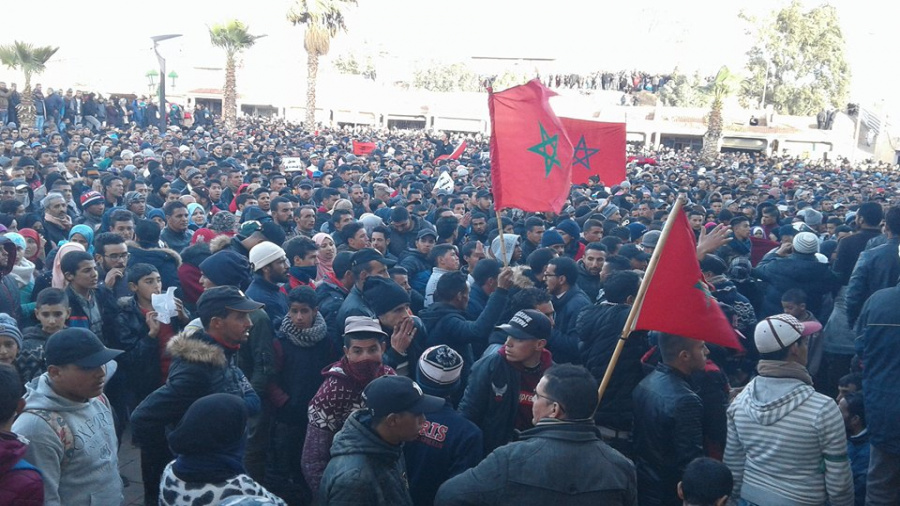 اعتبرت احتجاجات جرادة الأضخم بعد حراك الريف (telquel)