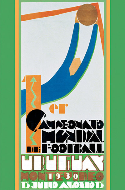 شعار أول بطولة كأس عالم بالتاريخ، مونديل الأوروغواي 1930