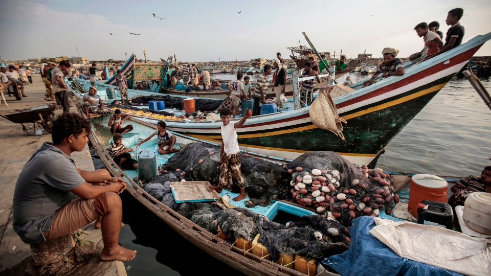 الصيادون في اليمن