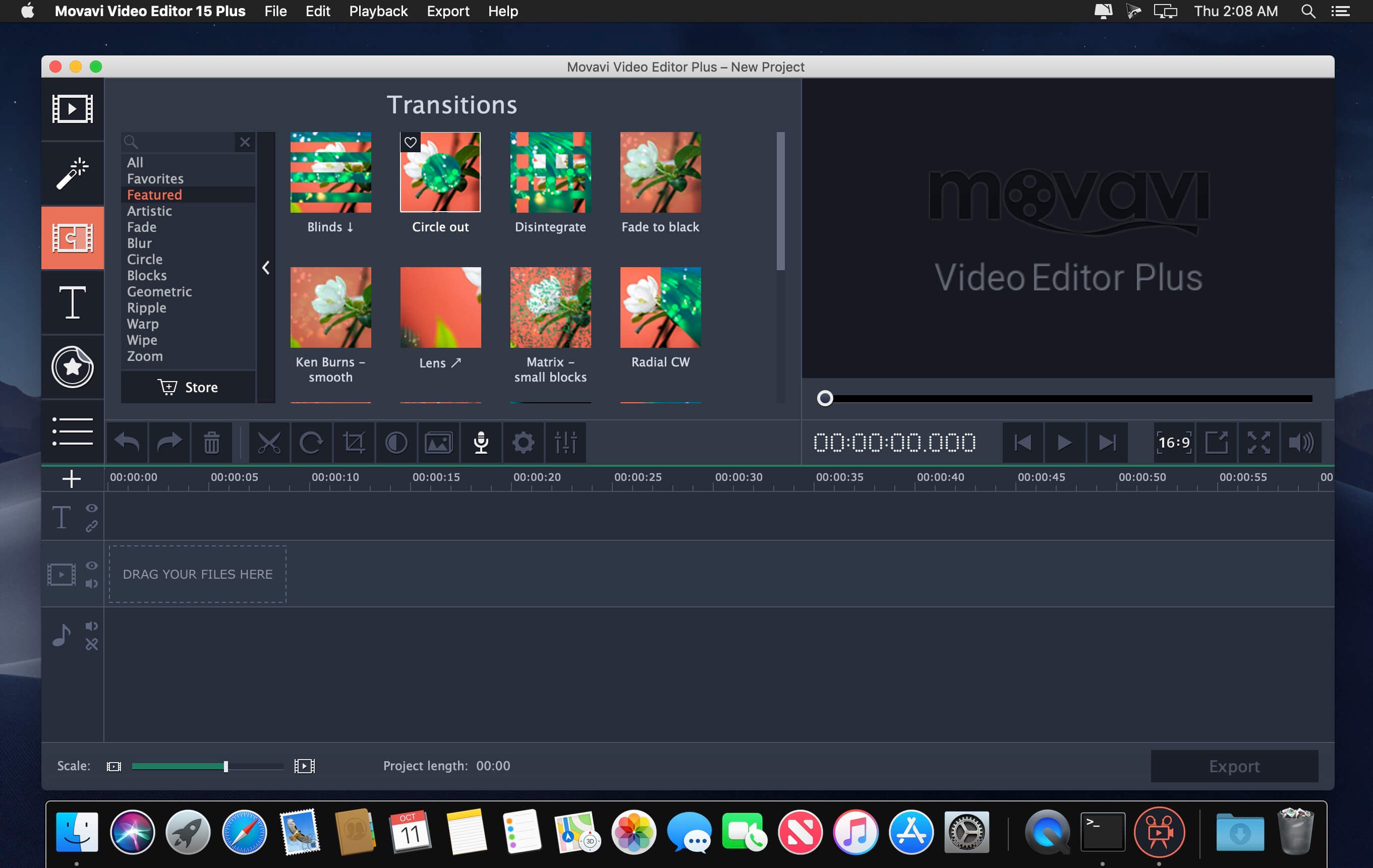 Movavi video editor 24.2