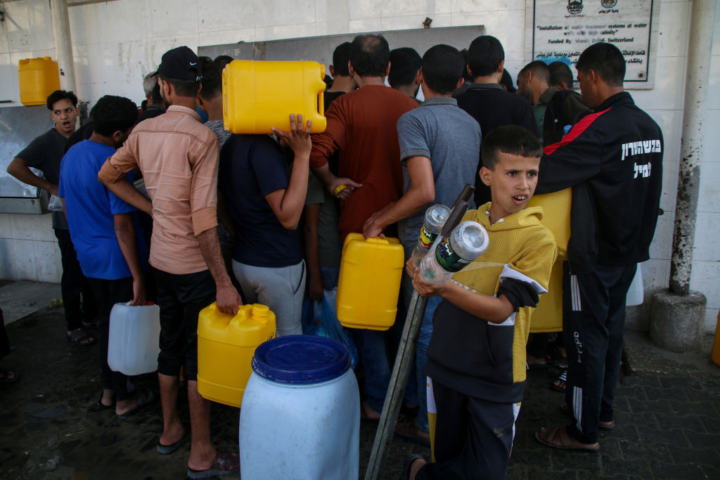 المياه وفلسطين وإسرائيل وقطاع غزة