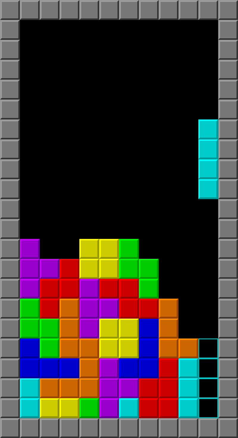 Tetris game electronic