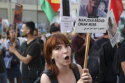 Protest against push-backs in Athens