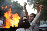 الاحتجاجات الحالية ليست استثناء في إيران (Getty)