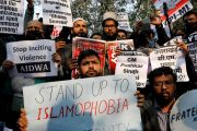 سجل خطاب الكراهية ضد المسلمين ارتفاعًا بعهد رئيس الوزراء مودي (رويترز)