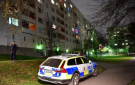 الشرطة السويدية في موقع جريمة
