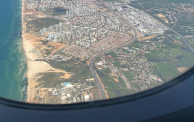 فلسطين المحتلة من نافذة الطائرة