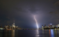 Lightning Strikes in New York City