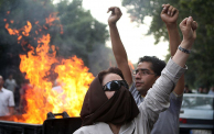الاحتجاجات الحالية ليست استثناء في إيران (Getty)