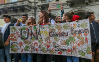 مظاهرة لأجل المناخ في إيطاليا 2019