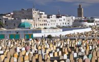مقبرة في مدينة سلا المغربية