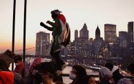 مظاهرة أمريكية داعمة لفلسطين