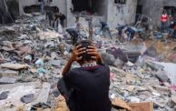 طفل وساط الركام في قطاع غزة