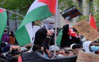 مظاهرة مناصرة لفلسطين في مالمو