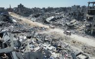 الدمار الذي خلّفه القصف الإسرائيلي على خانيونس