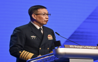 وزير الدفاع الصيني في مؤتمر حوار شانغريلا بسنغافورة