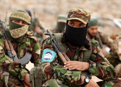 مقاتلون في هيئة تحرير الشام