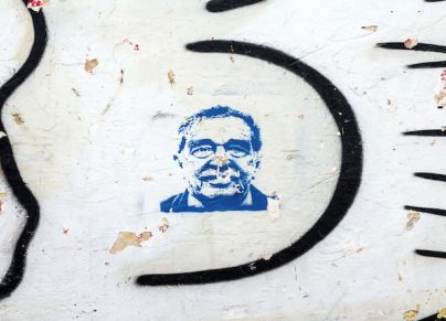 غرافيتي لماركيز في كوبا