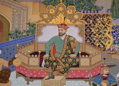 صورة من مخطوطات متحف الأمير تيمور في أوزبكستان