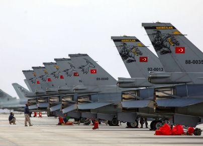 نفذت تركيا سلسلة من الهجمات في الشمال السوري (GETTY)