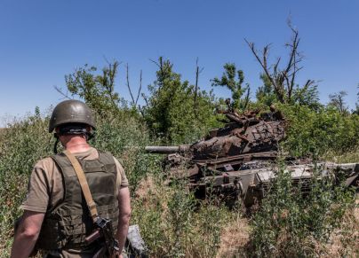 بعد أكثر من شهر على انطلاق، الهجوم المضاد الأوكراني لا يتقدم (GETTY)