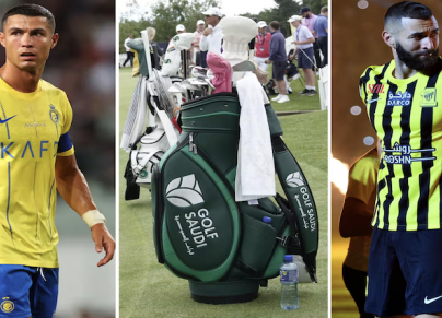 رونالدو وبنزيما في فرق سعودية، والسعودية أيضًا هي الأكثر تأثيرًا في لعبة الغولف (الغارديان)