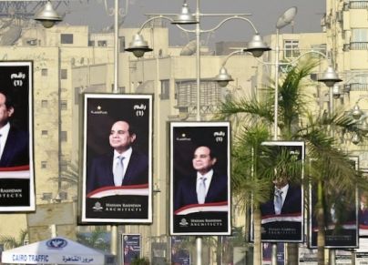 صور للرئيس السيسي في القاهرة