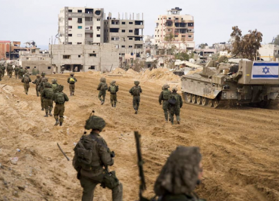 جنود اسرائيليون في قطاع غزة 2024