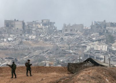 إقامة منطقة أمنية في غزة