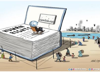 كاريكاتير لـ ميكائيل سيفتشي/ تركيا