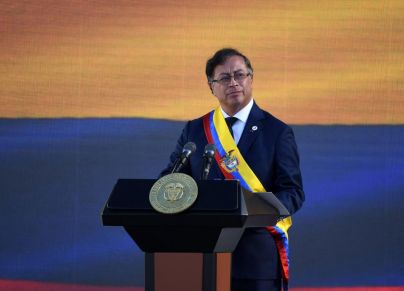 الرئيس الكولومبي غوستافو بيترو،