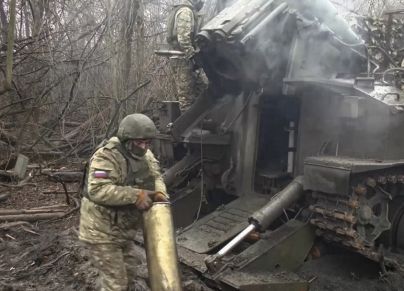 جنود روس على جبهات القتال شرق أوكرانيا