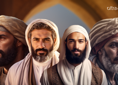 دهاة العرب الأربعة