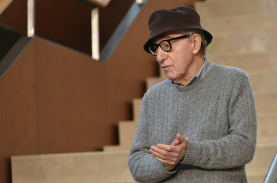 woody allen clapping