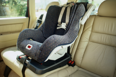 baby seat in car