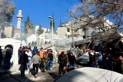 إسرائيل تقصف دمشق