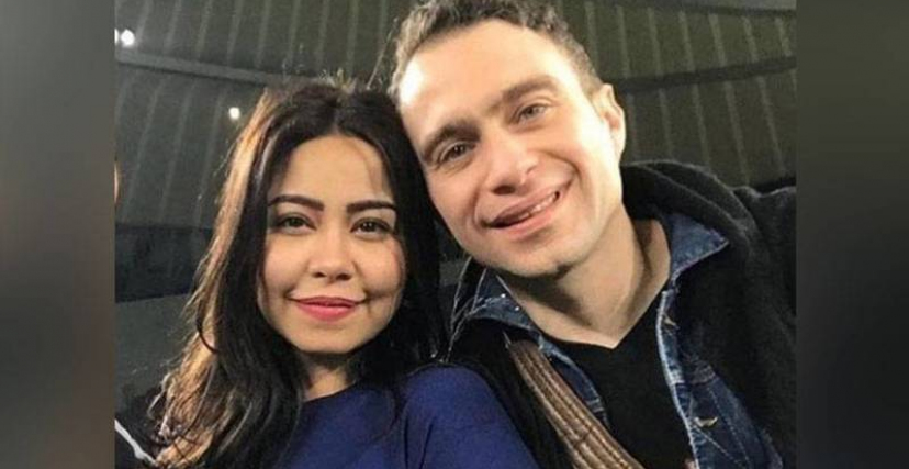 Egyptian singer Sherine and her ex-husband  