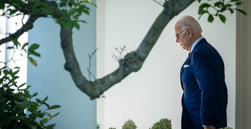 President Biden Departs The White House For New England