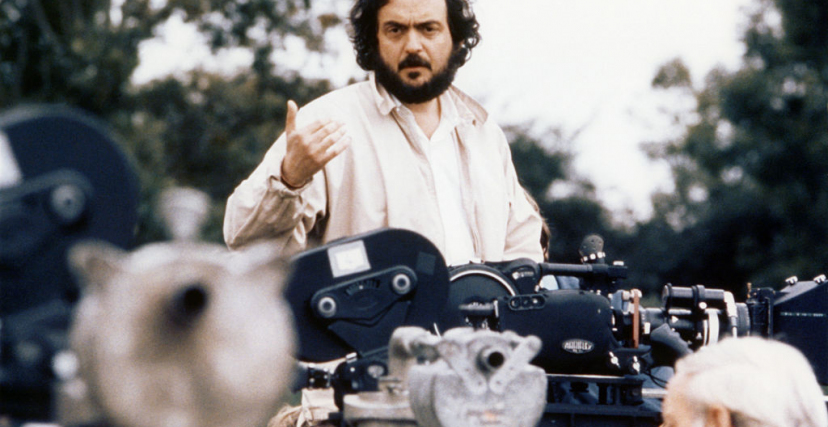 Stanley Kubrick on set