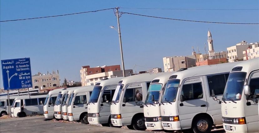 إضراب النقل في الأردن
