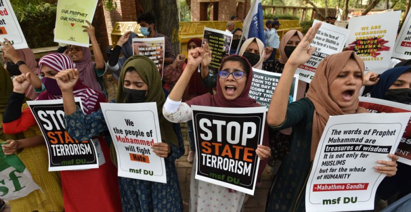 مظاهرات تندد بإرهاب الدولة في الهند