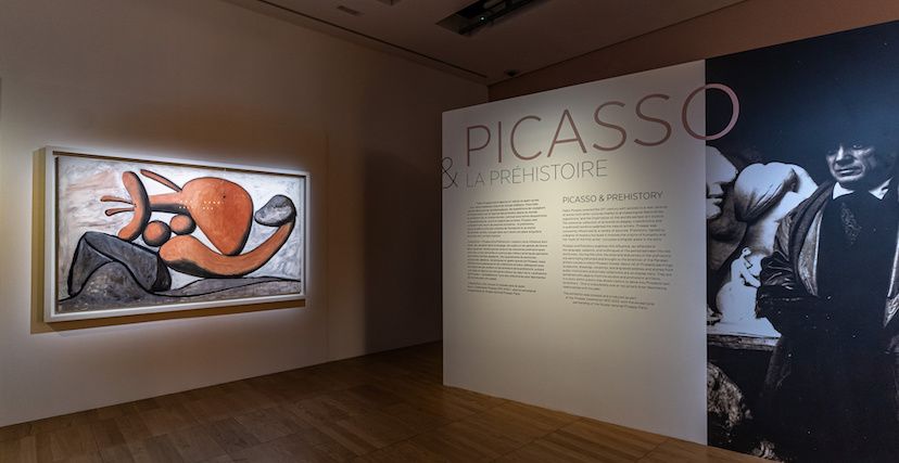 بيكاسو وفنون ما قبل التاريخ